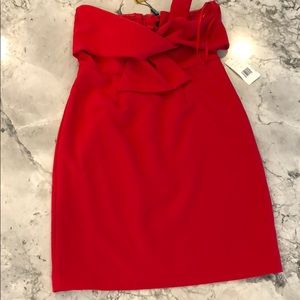 New with tags Alexis Admor red strapless dress